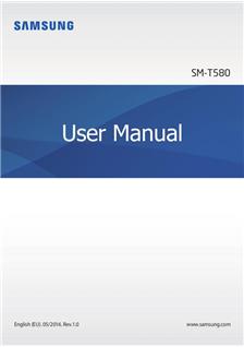 Samsung Galaxy Tab A6 2016 manual. Tablet Instructions.